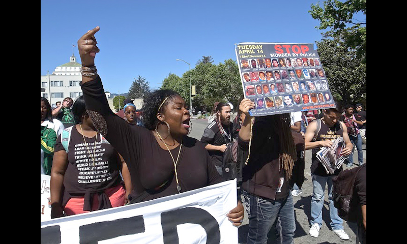 Oakland: Laney College student. Photo: special to revcom.us